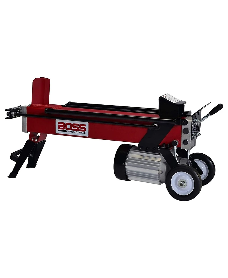 Boss Industrial 5 Ton Lightweight Portable Hydraulic Electric Home Log Splitter
