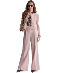 Bcbg Women's Corduroy Puff-Shoulder Collarless Jacket