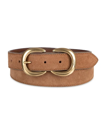 Levi's Casual Double Buckle Suede Leather Belt