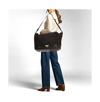 Pre-Owned Givenchy Nightingale Large Nylon and Leather Satchel