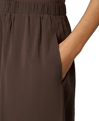 Cable & Gauge Women's Pull-On Midi Skirt