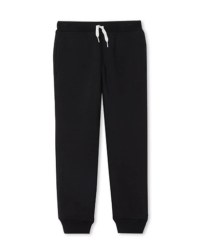 Lands' End Kids Husky High Pile Fleece Lined Jogger Sweatpants
