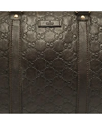 Pre-Owned Gucci Women's Joy Medium Guccissima Leather Boston Bag