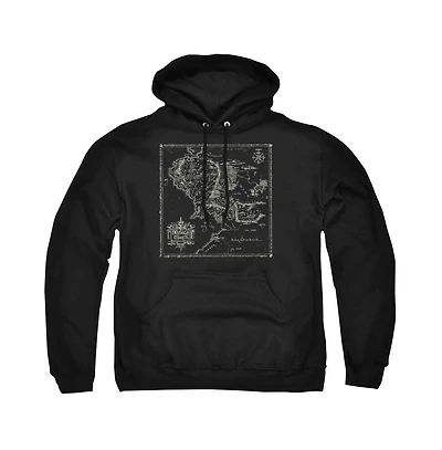 Lord Of The Rings Men's Map Me Graphic Classic-Fit Pull-Over Hoodie