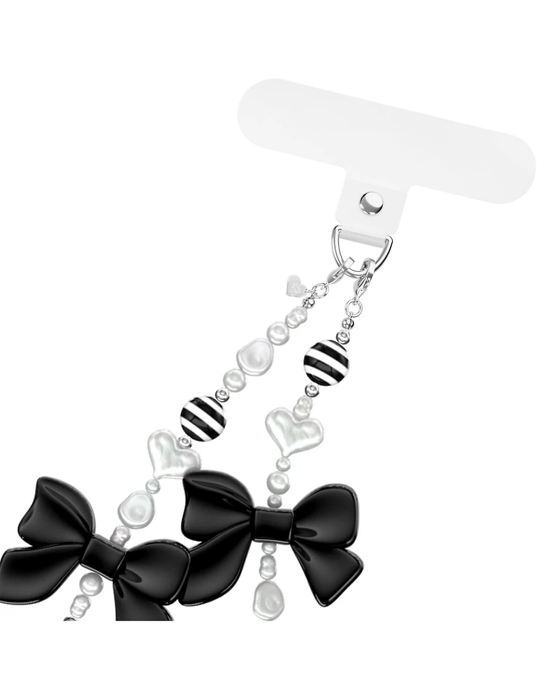 Velvet Caviar Beaded Security Loop Phone Charm for iPhone