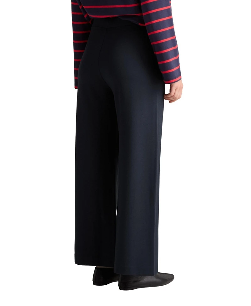 Residus Women's Lottie Wide-Leg Cropped Pull-On Pants