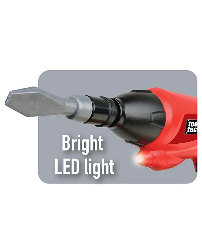 Red Box Tool Tech Powered Lights and Sounds 3-Piece Construction Set, Ages 3+