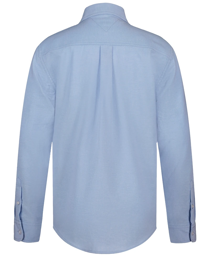 Tommy Hilfiger Boys' 8-20 Oxford Long-Sleeve Cotton Shirt