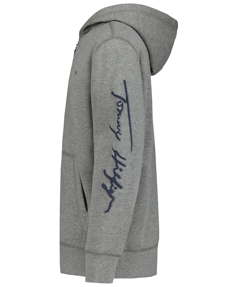 Tommy Hilfiger Boys' 8-20 Signature Full-Zip Long-Sleeve Hoodie