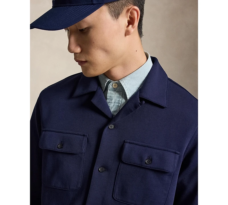 Polo Ralph Lauren Men's Double-Knit Camp Shirt