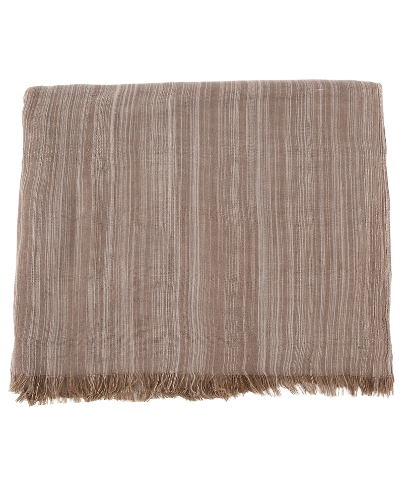 Ted Baker Men's Fringe Textured-Rib Scarf