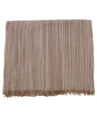 Ted Baker Men's Fringe Textured-Rib Scarf