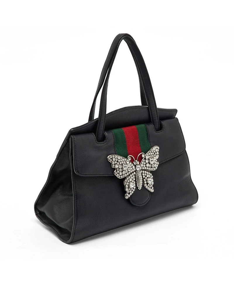 Pre-Owned Gucci Leather Tote Bag