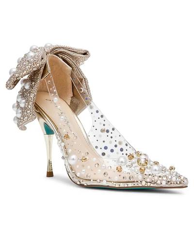 Betsey Johnson Women's Esmy Pointed Toe Dress Pumps