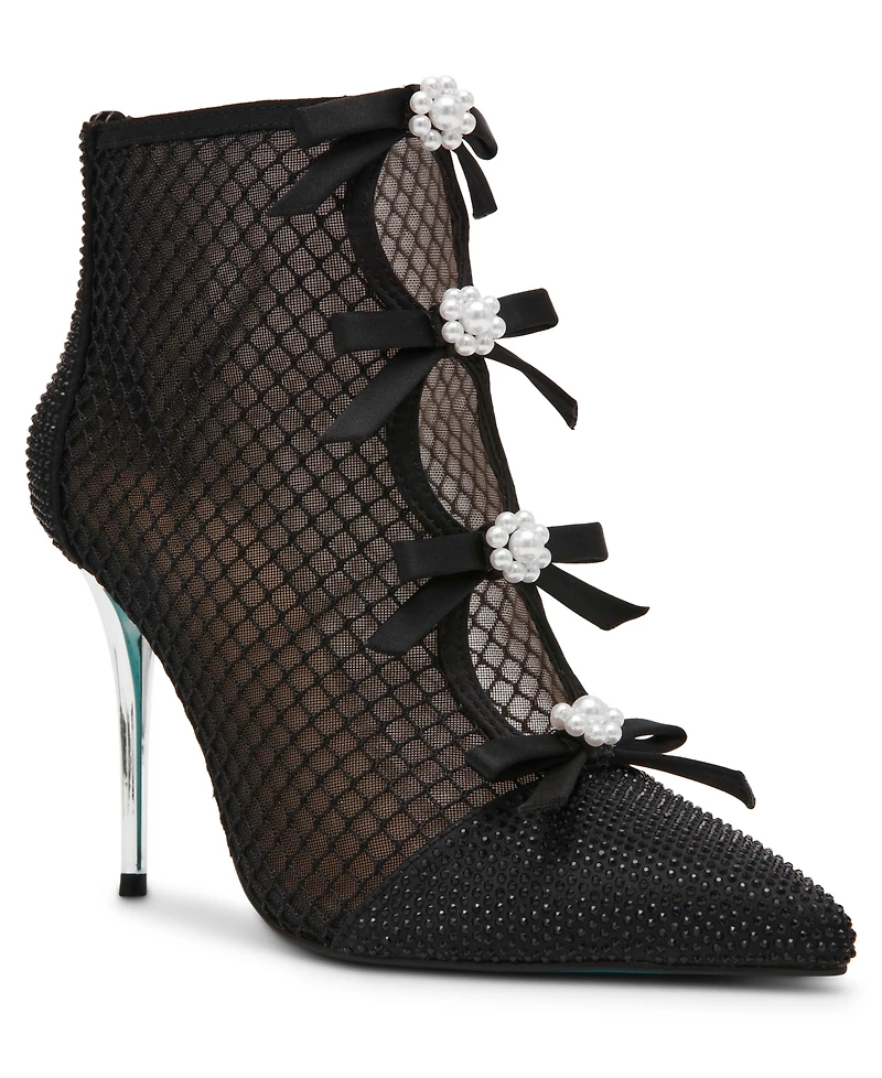 Betsey Johnson Women's Quin Zipper Dress Booties