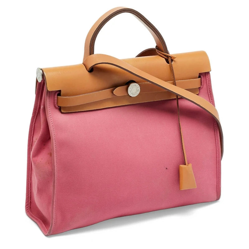 Pre-Owned Hermes Saut Women's Barenia Leather Shoulder Bag