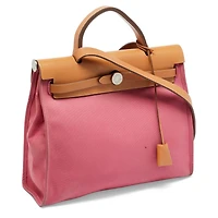 Pre-Owned Hermes Saut Women's Barenia Leather Shoulder Bag