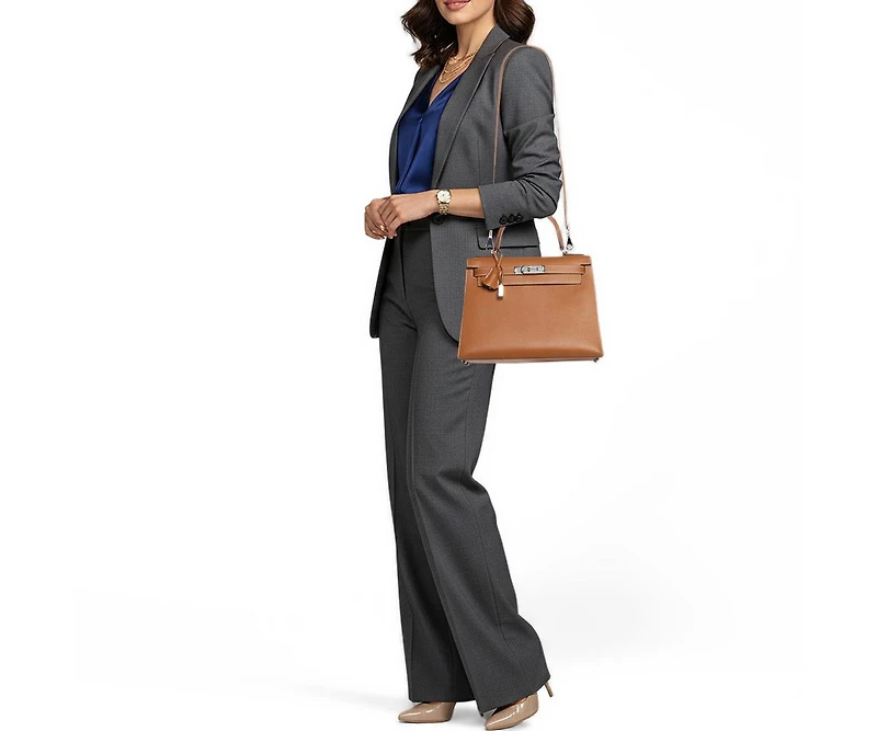 Pre-Owned Hermes Women's Birkin 30 Rouge Leather Tote