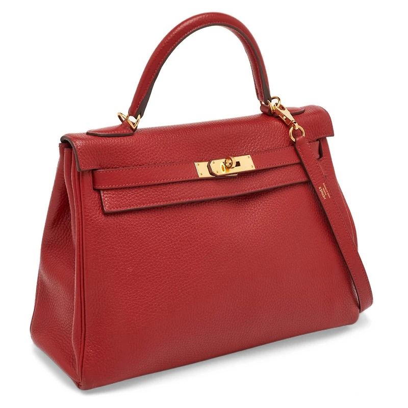 Pre-Owned Hermes women's Birkin 40 Bag in Taurillon Clemence Leather