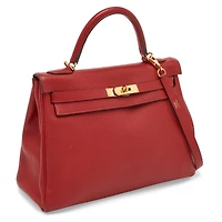 Pre-Owned Hermes women's Birkin 40 Bag in Taurillon Clemence Leather