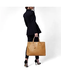 Pre-Owned Prada Women's Leather Tote Bag