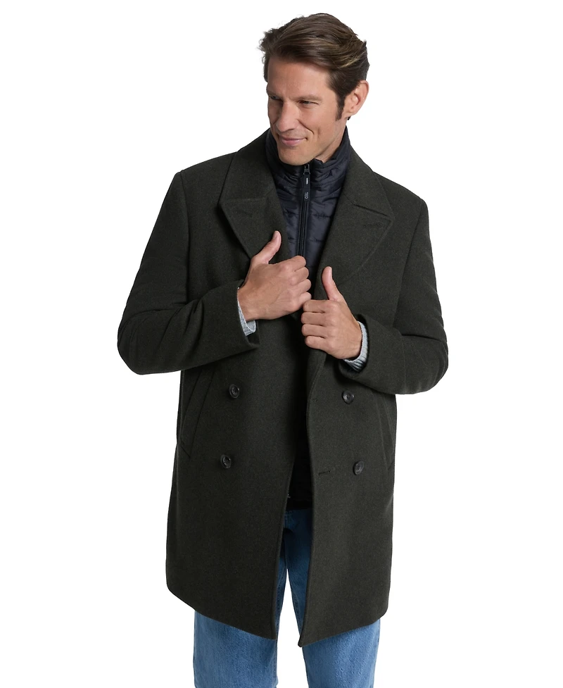 Ted by Baker Men's Modern-Fit Peacoat