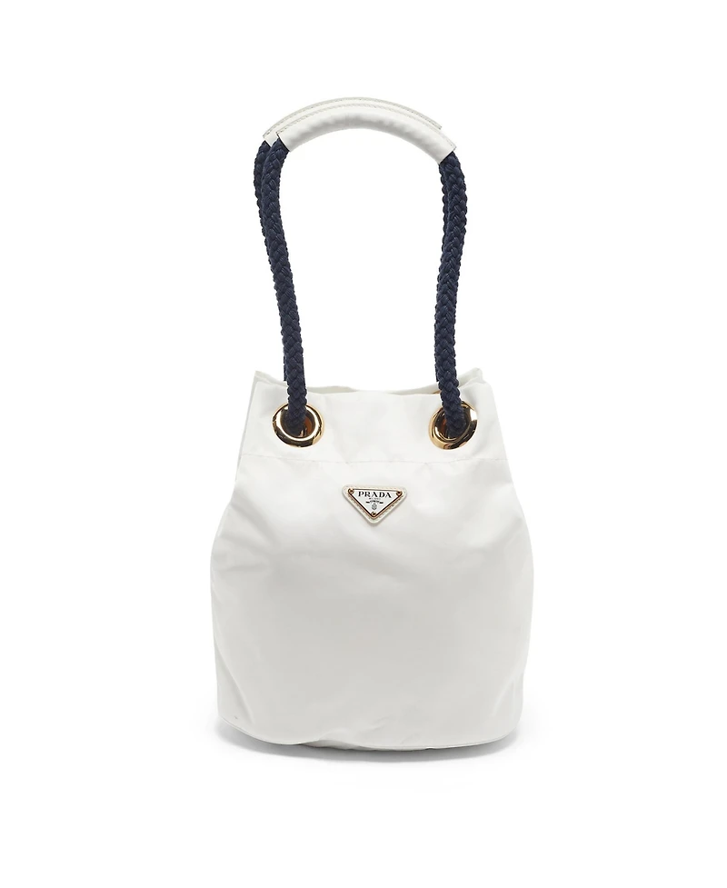 Pre-Owned Prada Mariner Nylon Bucket Bag