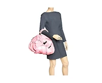 Pre-Owned Versace Women's Venita Leather Bow Satchel