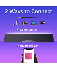 Lofree 4-Driver Hi-Fi Bluetooth Computer Sound Bar
