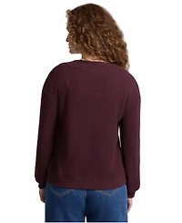 Lands' End Women's Long Sleeve Waffle V-neck Cardigan