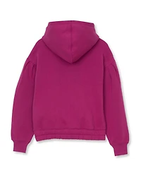 Lands' End Girls Fleece Pullover Hoodie