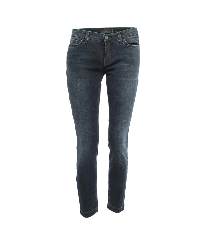 Pre-Owned Dolce & Gabbana Women's Denim Pretty Skinny Jeans