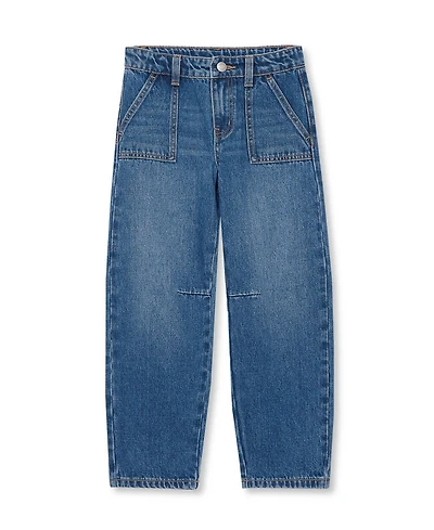 Lands' End Big Girls Barrel Leg Pants