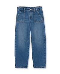Lands' End Big Girls Barrel Leg Pants