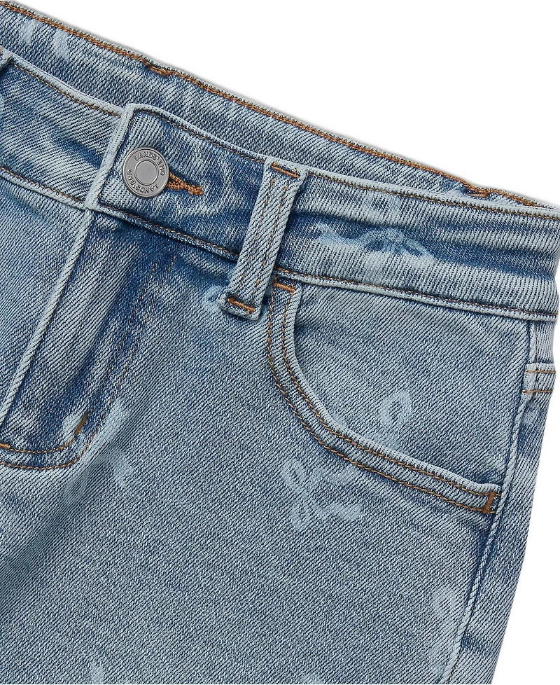 Lands' End Big Girls Straight Leg Jeans