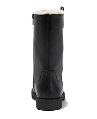Lands' End Little Girls Zip Up Tall Boots