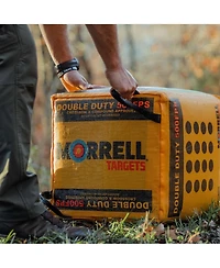 Morrell Targets 4-Sided Archery Target, Field Point Shooting Bag, Double Duty