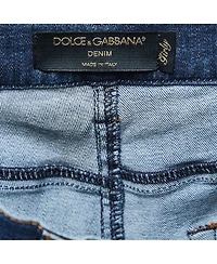 Pre-Owned Dolce & Gabbana Women's Denim Girly Skinny Jeans