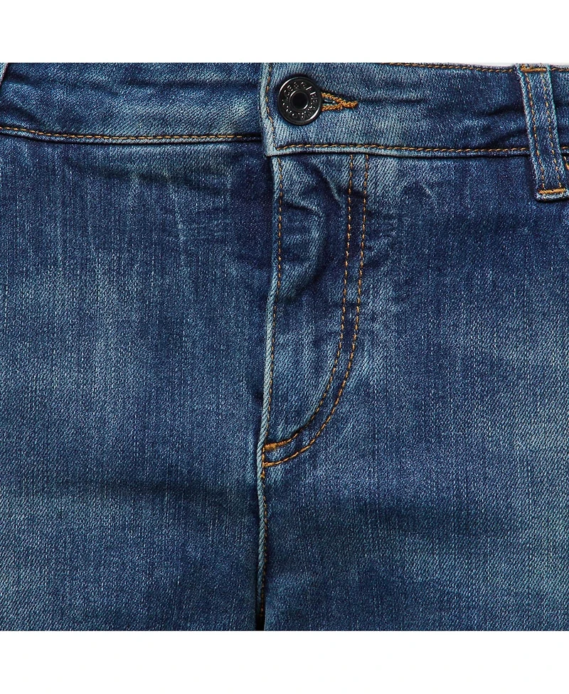 Pre-Owned Dolce & Gabbana Women's Denim Distressed Slim Fit Jeans