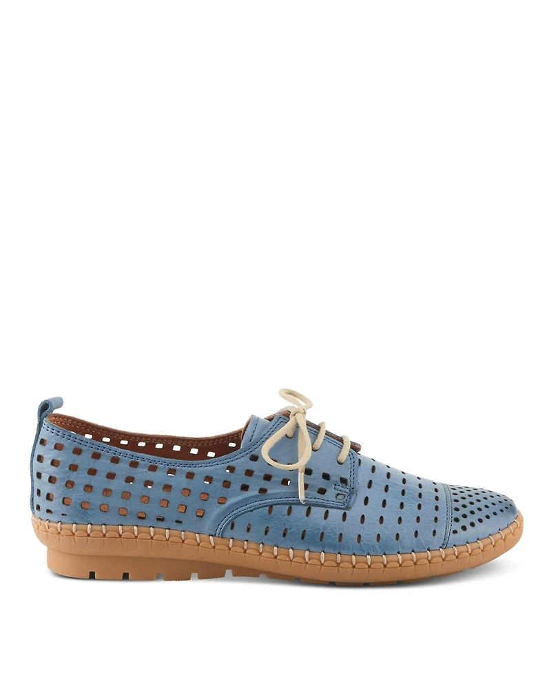 Spring Step Women's Deysi Slip-On with Laser-Cut Detail