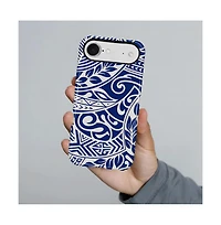 Lamicall Ocean Tribal Flow Dual-Layer Shockproof Phone Case for iPhone