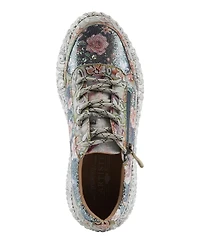 L'Artiste Spring Step Motion Women's Fashion Sneaker with Mesh Upper
