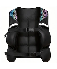 Aofar Weighted Vest Adjustable Running Reflective Phone Pocket Washable 0-10lbs