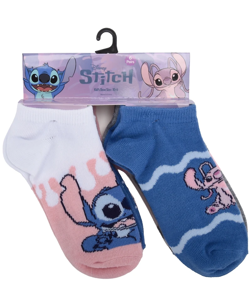 Planet Sox Women's Stitch No-Show 6-Pair Socks, 6-Pack
