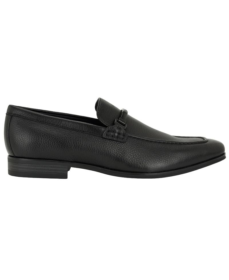 Calvin Klein Men's Cofern Slip-On Leather Moc-toe Loafer