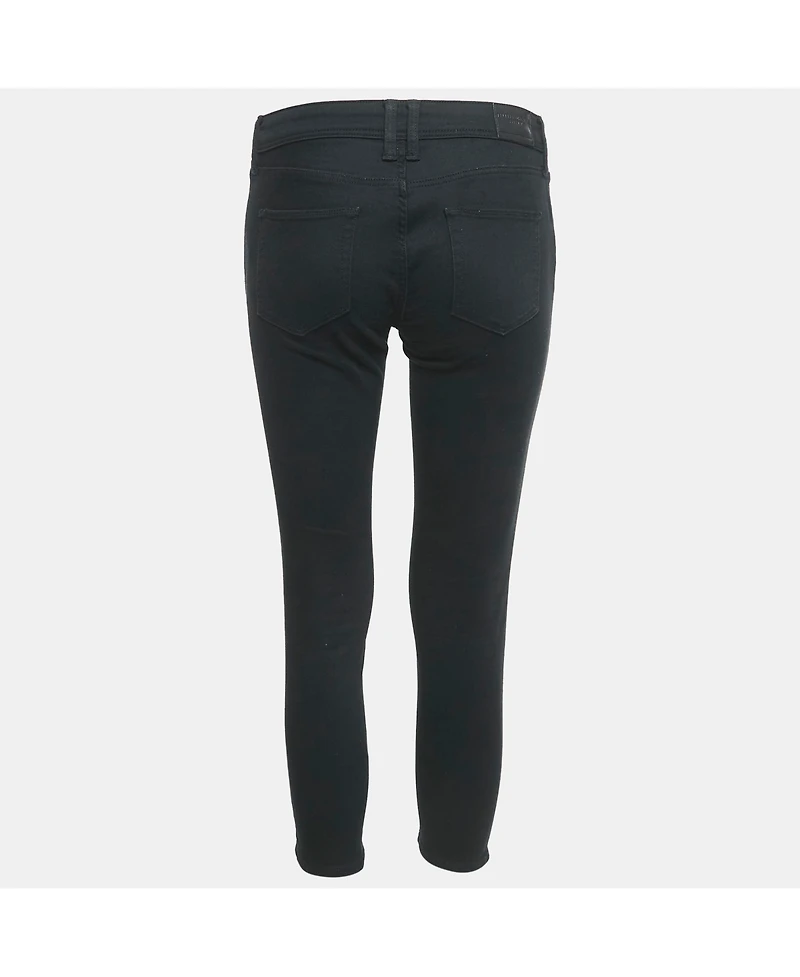 Pre-Owned Burberry Women's Brit Denim Skinny Cropped Jeans