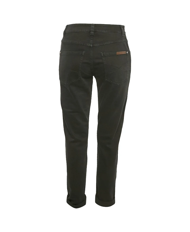Pre-Owned Brunello Cucinelli Women's Straight-Leg Mid-Rise Denim Jeans