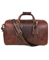 Forge Leather Suede Duffle Bag
