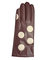 Marcus Adler Polka Dot Leather Glove