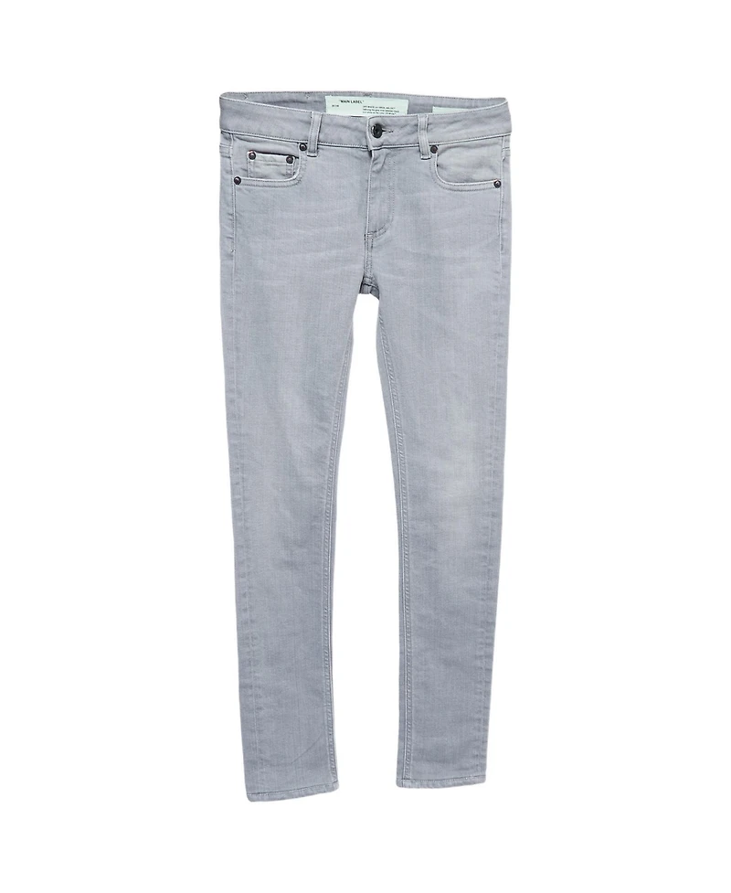 Pre-Owned Off-White Women's Mid-Rise Skinny Cotton-Blend Jeans